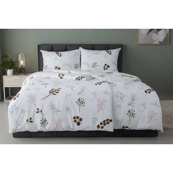 Povlečení Povlečení z mikrovlákna s bavlněným efektem ROTANA krémové