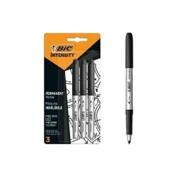Set školních potřeb Marker czarny pernamentny 1,8mm 3szt BIC
