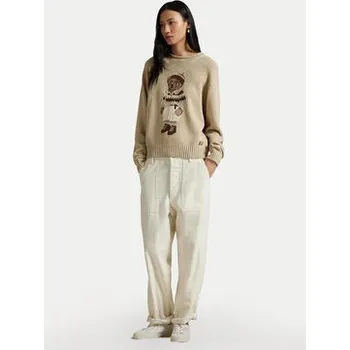 Pánský svetr Polo Ralph Lauren Svetr 211978315001 Béžová Relaxed Fit XL