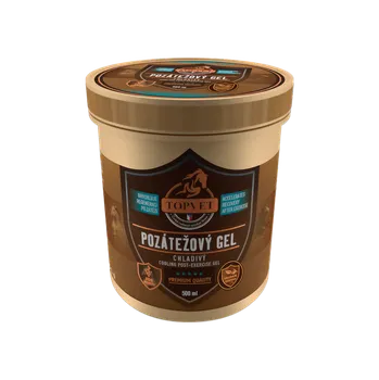 Kosmetika pro koně Topvet Pozátěžový gel - chladivý