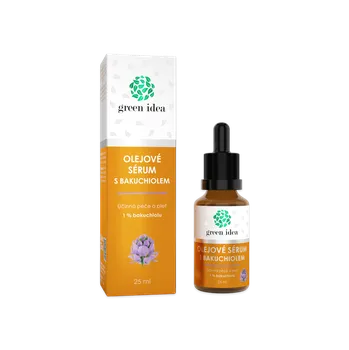Pleťové sérum Green idea Olejové sérum s bakuchiolem