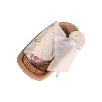 Panenka Wanna z kocykiem i myjką dla lalki do 42 cm