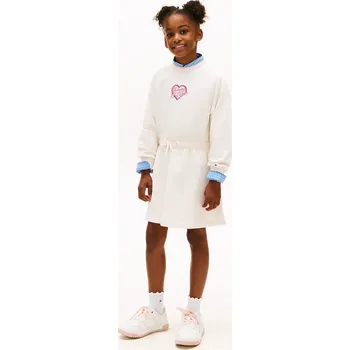 Dívčí šaty Dívčí šaty Tommy Hilfiger KG0KG09283.128.176.PPY2 bílá 00X, vel. 152