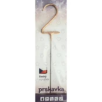 Prskavka Drutep Prskavka Číslo 2, Rosegold, zlato-růžová