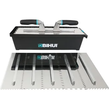 Zednické hladítko BIHUI Hladítko Zubové BIHPTSJK9 130 x 480 mm