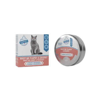 Kosmetika pro psa Topvet Mast na tlapky a drápky pro kočky