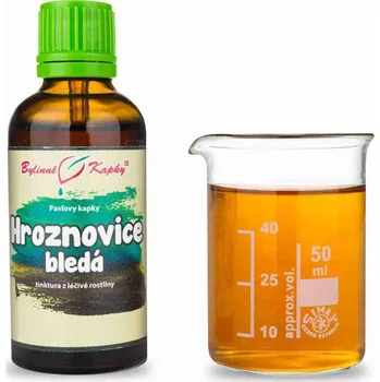 Doplněk stravy Bylinné kapky s.r.o. Hroznovice bledá (TCM) - Pavlovy bylinné kapky (tinktura) 50 ml