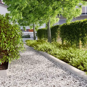 Plotovka vidaXL Travní lemy 10 ks 15x103 cm ocel válcovaná za studena [821892] Barva: Nerezová ocel