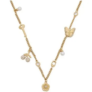 Módní doplněk Náhrdelník Coach 37559726 Zlatá OS