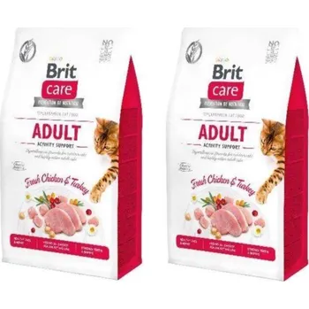Krmivo pro kočku BRIT Care Cat Grain-Free Activity Support 2x7kg SLEVA 3%