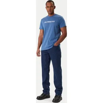 Karl Lagerfeld Jeans T-Shirt B1M17063 Modrá Regular Fit XXL
