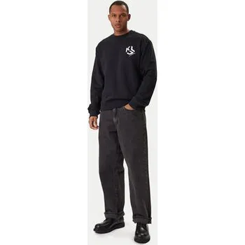 Pánská mikina Karl Lagerfeld Jeans Mikina B1M20050 Černá Regular Fit XXL