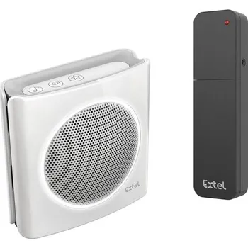 EXTEL diBi More, Univerzální bezdrátový zvonek, dosah až 200 m, rozšiřitelný, indikátor slabé
