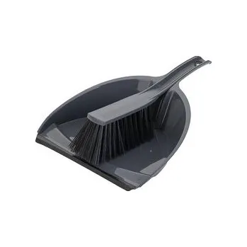 Podlahový mycí stroj PLASTOVÁ LOPATKA A SMETÁČEK IRYS TMAVĚ ŠEDÁ -BEN