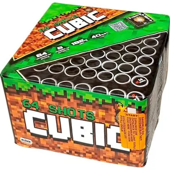 Zábavní pyrotechnika Cubic 64 ran / 14 mm