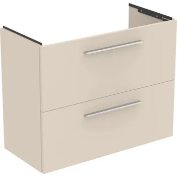 Nábytek Ideal Standard i.Life S - Skříňka pod umyvadlo, 80x38x63 cm, 2 zásuvky, matná písková T5295NF