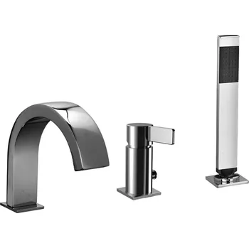 Vodovodní baterie Paffoni Rock - Baterie na okraj vany, 3-otvorová instalace, chrom RO040CR