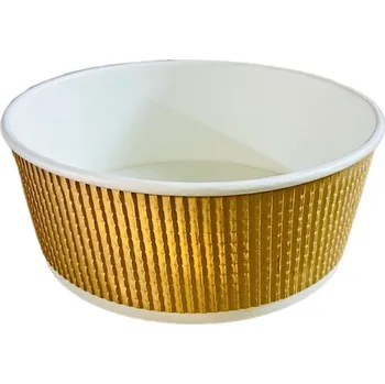 Jednorázové nádobí VIBAL Miska papírová WRAP na salát 1090ml 25ks x 12bal