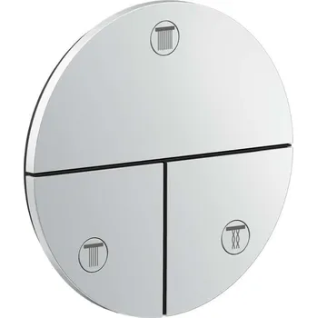 Vodovodní baterie Axor ShowerSelect ID - Ventil pod omítku pro 3 spotřebiče, chrom 36779000