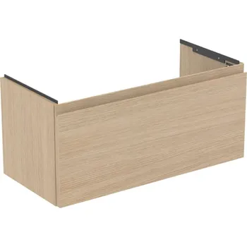 Nábytek Ideal Standard Finesse - Umyvadlová skříňka, 80x38x37 cm, 1 zásuvka, bílý dub E3377US