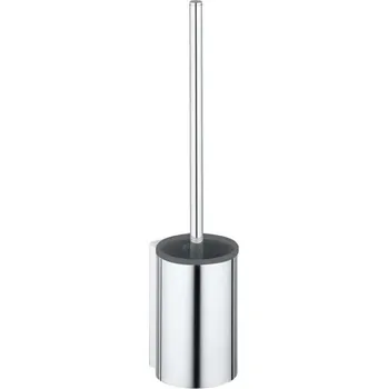 WC štětka Keuco Plan - WC štětka s držákem, černá/chrom 14972010200