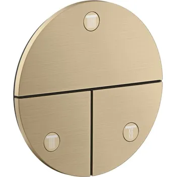 Vodovodní baterie Axor ShowerSelect ID - Ventil pod omítku pro 3 spotřebiče, kartáčovaný bronz 36779140