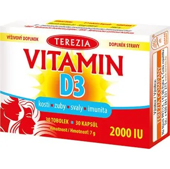 Doplněk stravy Terezia Company Vitamin D3 2000 IU - 90 tablet