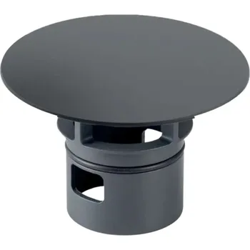 Umyvadlo Geberit Příslušenství - Kryt ventilu pro připojení umyvadla Clou, matná černá 241.993.14.1