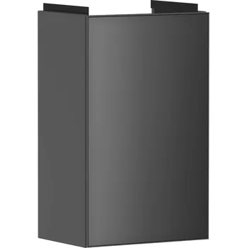 Koupelnový nábytek Hansgrohe Xevolos E - Umyvadlová skříňka 58x34x25 cm, 1 dvířka, panty vlevo, matná šedá/metalická šedá 54168770