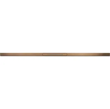 Odvodňovací žlab I-Drain AIO - Sprchový žlab s hydroizolací, délka 115 cm, s roštem, měděná ID5A11501AIO1.RVS.K