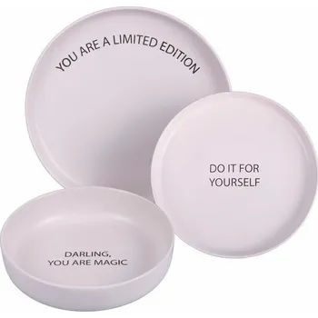 Nábytkové kování Sada 3 kusů kameninového nádobí, Motivation Standard krémová