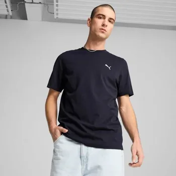 Pánské tričko Pánské triko Puma ESSENTIALS SMALL LOGO TEE 3XL Tmavě modrá, Bílá