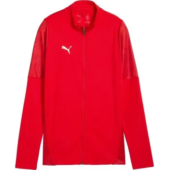 Dámská casual bunda Dámská fotbalová bunda Puma TEAMCUP TRAINING JACKET W S Červená, Bílá