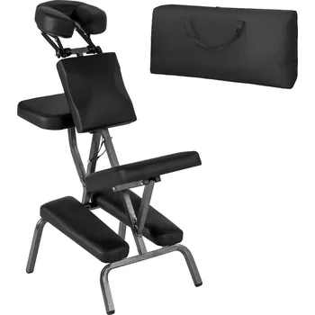 Masážní přístroj TecTake GmbH 401183 masážní křeslo ze syntetické kůže - černá