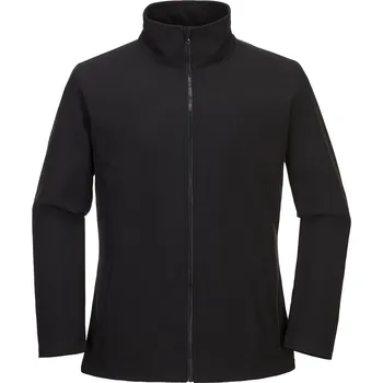 PORTWEST Dámská softshellová bunda Print & Promo Velikost: M, Barva: černá