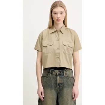 Pánská košile Košile Dickies DKDFS573KHK1 zelená 81X, vel. S