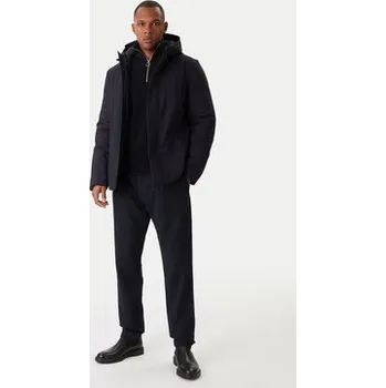 Oblečení a móda Bugatti Zimní bunda 875413-81053 M Tmavomodrá Regular Fit 52