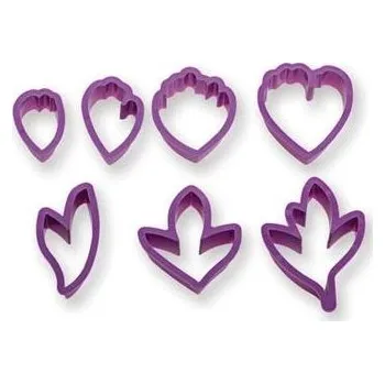 Vykrajovátko Plastová vykrajovátka Pivoňka - 7ks - Decora