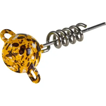 Rybářský háček Lucky John jigová hlavička BBS Wobbling Flexhead Pike yellow 15g 2ks