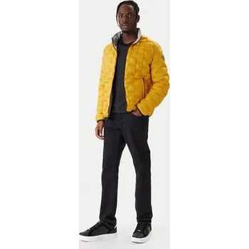 Pánská casual bunda Milestone Vatovaná bunda Ms Pizaro 610445 60825 Žlutá Regular Fit 56
