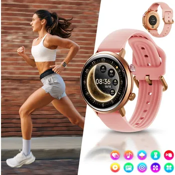 Chytré hodinky inSPORTline Manzon růžové