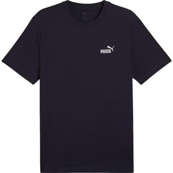 Pánské tričko Pánské triko Puma ESSENTIALS SMALL NO. 1 LOGO TEE XS Tmavě modrá, Bílá