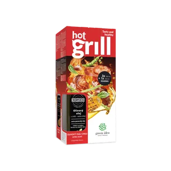 Rostlinný olej Green idea Hot grill 3+1 zdarma