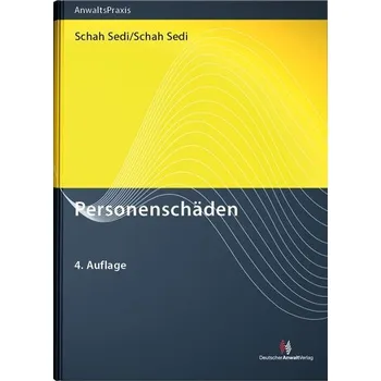 Personenschäden - Schah Sedi, Cordula [DE] (2025, Pevná, Deutscher Anwaltverlag)