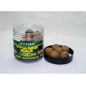 Boilies Jet Fish Vyvážené boilies Legend Range Bioliver + Ananas/N-Butyric 250ml 24mm (000360)