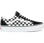 lifestylová obuv VANS UA OLD SKOOL PLATFORM (CHECKERBOARD) BLK/TR WHT - 40