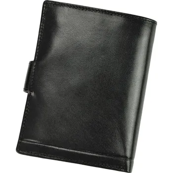 Peněženka Pánská kožená peněženka Rovicky PC-104L-BAR RFID černá