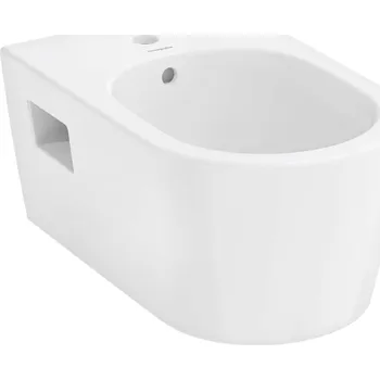 Hansgrohe EluPura Original S - Závěsný bidet, otvor pro baterii, SmartClean, bílá 61171450