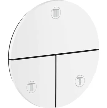 Vodovodní baterie Axor ShowerSelect ID - Ventil pod omítku pro 3 spotřebiče, matná bílá 36779700