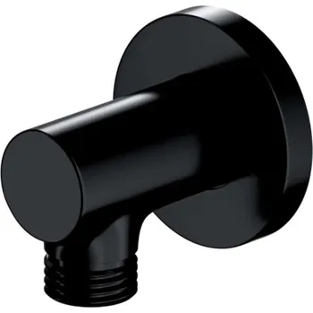 Sprchový držák OMNIRES - Nástěnné kolínko, černá S008BL